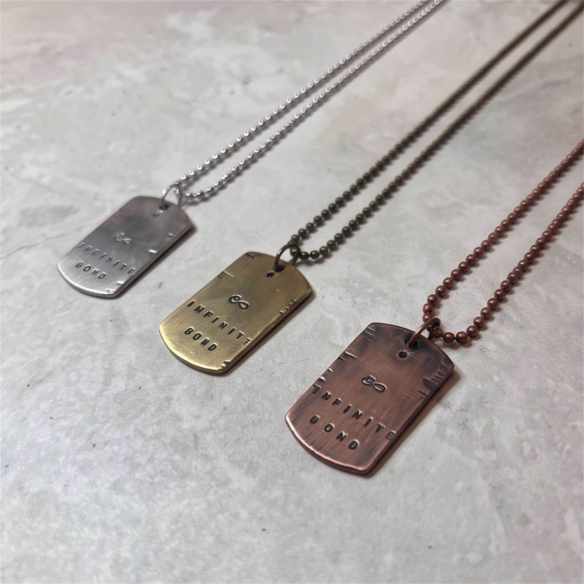 Infinite Bond Necklace, original photograph, view 1